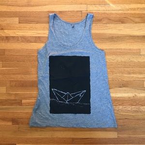 Graphic Print Tanktop NWOT